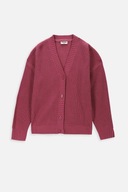 Dievčenský rozopínateľný sveter 134 ružový Mokida