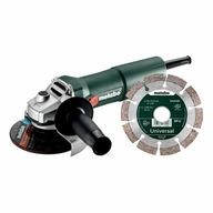 Metabo szlifierka W750-125 Set + tarcza