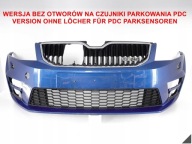 SKODA OCTAVIA 3 III RS VRS 5E0 12-16 bumper + grid + CHROM front