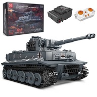 Mould king 1:35 Vojenský blok Tiger Tank Motor