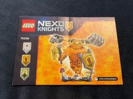 Inštrukcie LEGO Nexo Knights Ultimate Axl