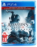 Assassin's Creed III 3 Remastered PL PS4