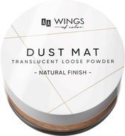 AA WINGS DUST MAT TRANSUCENT LOOSE POWDER NATURAL FINISH PUDER SYPKI