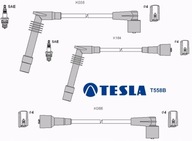 Sada zapaľovacích káblov Tesla T558B
