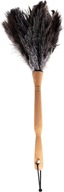Metla na prach, z pštrosieho peria, 50 cm, bukové drevo