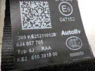SEAT IBIZA IV Gurten Sicherheits links 6J4857705
