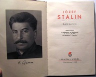 STALIN, Józef - Krótki życiorys [KiW 1949]