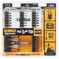 DEWALT Sada 33 KUSOV príklepových koncoviek 1/4" EXTREME SMALL TOUGH CASE+