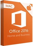 Microsoft Office Home And Business 2016 licencja wieczysta BOX MAC