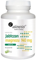 Aliness JABŁCZAN MAGNEZU z B6 140mg 100 kaps Równowaga hormonalna Magnez