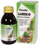 Bylinka-Piast Floradix Hrdlo 100 ml Tekutina