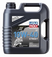Motorový olej Liqui Moly MOTORBIKE 4T 4 l 10W-40