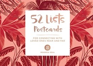 52 Lists Postcards: For Connecting With Loved