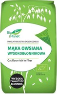 MĄKA OWSIANA WYSOKOBŁONNIKOWA BIO 400 g - BIO PLANET