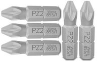 5 szt. Bit krzyżowy PZ 2x25mm WERA 072082 Pozidriv