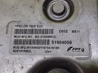 LANCIA YPSILON 1.3 D control unit of the engine 51904059