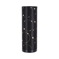 Fekete éjjeli lámpa E14 cső LARYSA FOOT IDEUS