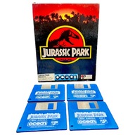 Jurassic Park Amiga 500 600 1200 BIG BOX dyskietki sprawna Park Jurajski