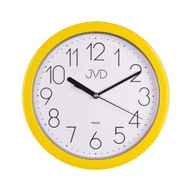 JVD HP612.12 - 25cm - Nástenné hodiny - Žltá