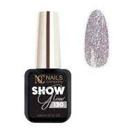 Nails Company Show Glow 130 hybridný lak trblietky 6ml