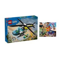 LEGO CITY č. 60405 - Záchranná helikoptéra + KATALÓG LEGO 2024