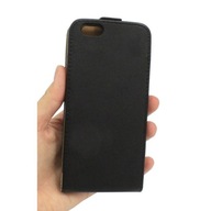 Etui pionowe z klapką SLIM FLEX Obudowa do Apple iPhone 6 6S 4.7" czarne