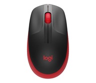 PLNOHODNOTNÁ BEZDRÔTOVÁ MYŠ LOGITECH M190 RED OPTICKÁ + BATÉRIA