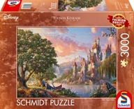 Schmidt puzzle magický svet Bella Disney 3000 dielikov