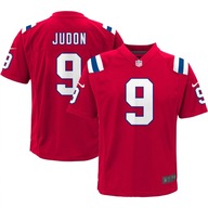 Czerwona młodzieżowa koszulka meczowa Matthew Judon New England Patriots,