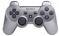 Oryginalny Pad PS3 Playstation 3 Sony Srebrny