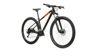 HORSKý BICYKEL MTB KROSS LEVEL 1.0 UNIVERZÁLNY 20"/ 29" 188cm+ ČIERNY