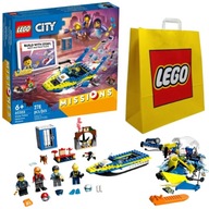 LEGO City 60355 Vyšetrovanie vodnej polície + Taška