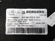 AUDI S8 A8 4H0 D4 LIFT 13-17 upholstery side bonnet boot rear part 9X7