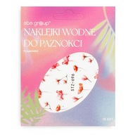 Manicure Naklejki Wodne Zestaw do Zdobienia Paznokci Flamingo Aba Group