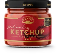 Prémiový pikantný kečup vynikajúca chuť 350g Reypol