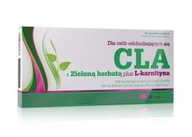 OLIMP CLA so zeleným čajom L-karnitín 60 kapsúl pre chudnutie