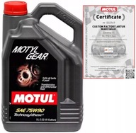 MOTUL MOTYLGEAR 75W90 GL 4 5 OLEJ PRZEKŁADNIOWY 5L