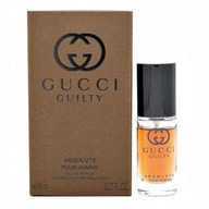 GUCCI GUILTY ABSOLUTE POUR HOMME , EDP, 8 ML, ZAPACH, MINIATURA
