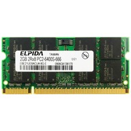 Pamäť RAM DDR2 ELPIDA 94883220 2 GB