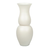 Váza biela dekoračná W-541 krémová H:40cm D:15,5cm