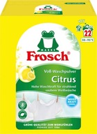 Frosch BIO Prášok na pranie bielych tkanín Citrus