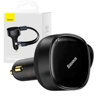 BASEUS ŁADOWARKA SAMOCHODOWA SZYBKA MOCNA 33W 2x USB-C ZASILACZ DO TELEFONU