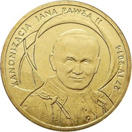 2 zł 2014 } Jan Paweł II - KANONIZACJA _ mennicze