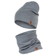 GYEREK SAPKA TAVASZI ŐSZI KÉMÉNY SZETT PAMUT GYEREKEKNEK 48-56