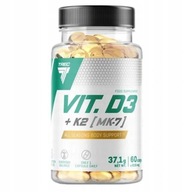 Trec Vitamín D3 2000IU a K2 MK-7 60 kapsúl