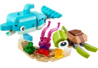 KLOCKI LEGO CREATOR 3w1 31128 Delfin i żółw