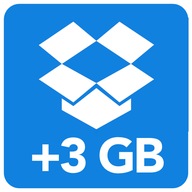 DROPBOX DOŁADOWANIE +3GB DOŻYWOTNIE