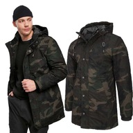 Bunda BRANDIT Grid-Camo Parka Woodland M