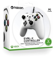 NACON XS Drátový ovladač EVOL-X bílá Xbox One X S Xbox Series X S Win 10 11