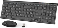 Súprava klávesnice a myši iClever čierna